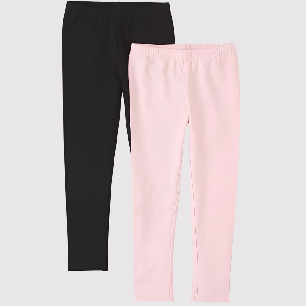 Girls Leggings Pack Of 2