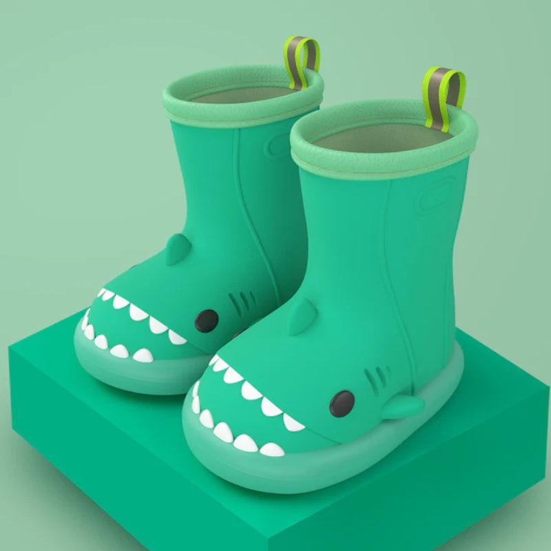 Shark Themed Rain Boots Fun and Functional Footwear