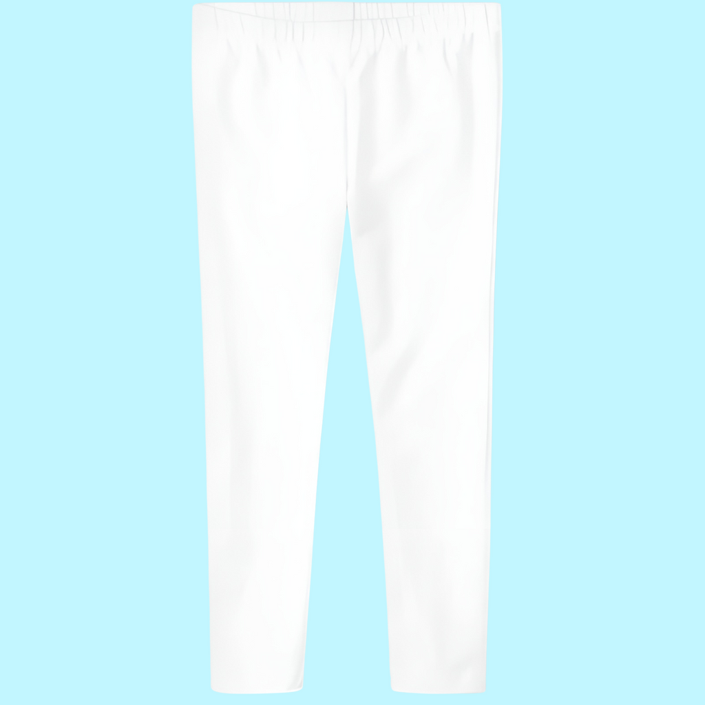 Girls Stretch Uniform Leggings