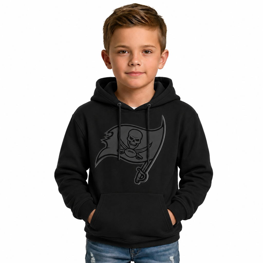 Tampa Bay Buccaneers Football Inspired Kids Hoodie