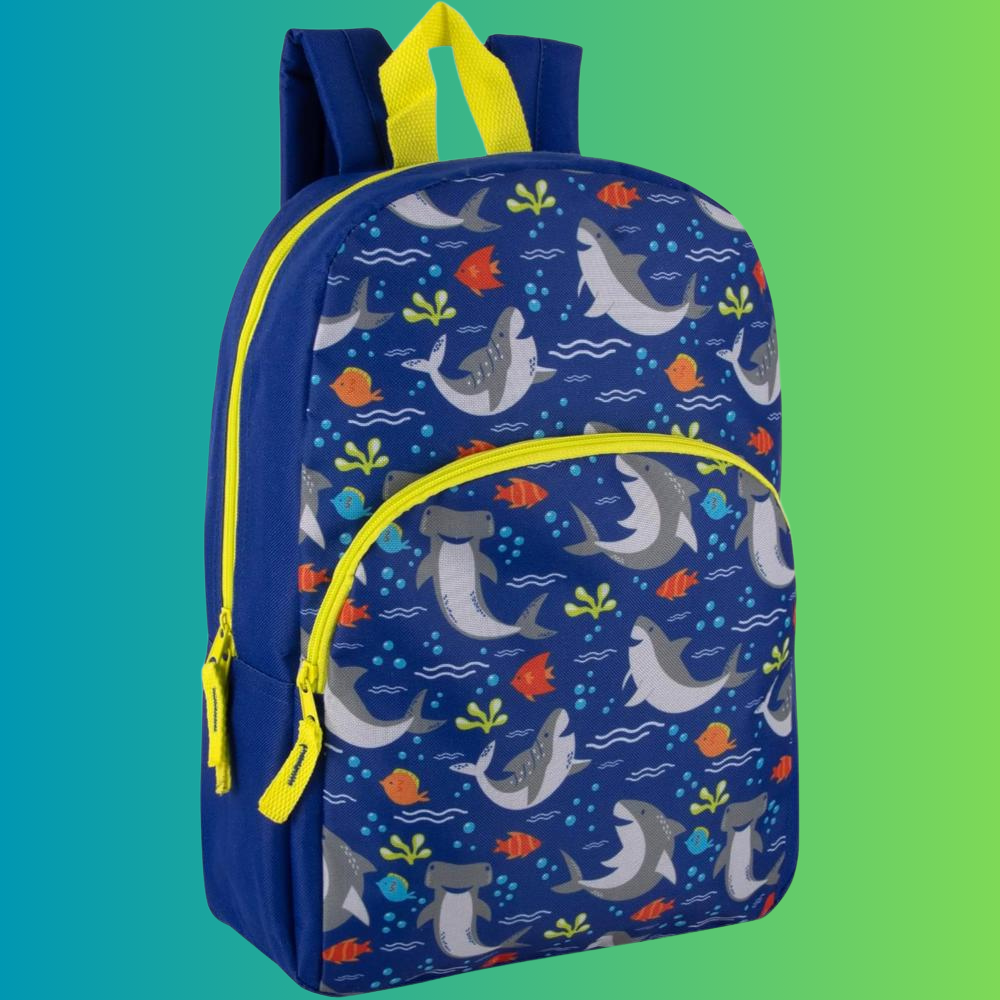 Preschool Kindergarten 15 Inch Kids Backpacks For Boys And Girls With Adjustable Padded Straps