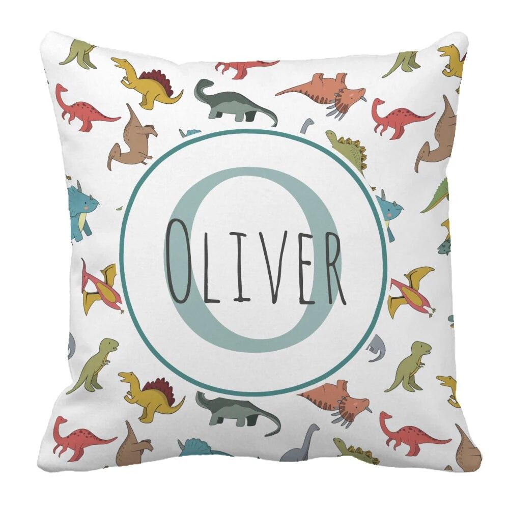 Modern Dinosaur Crib Bedding