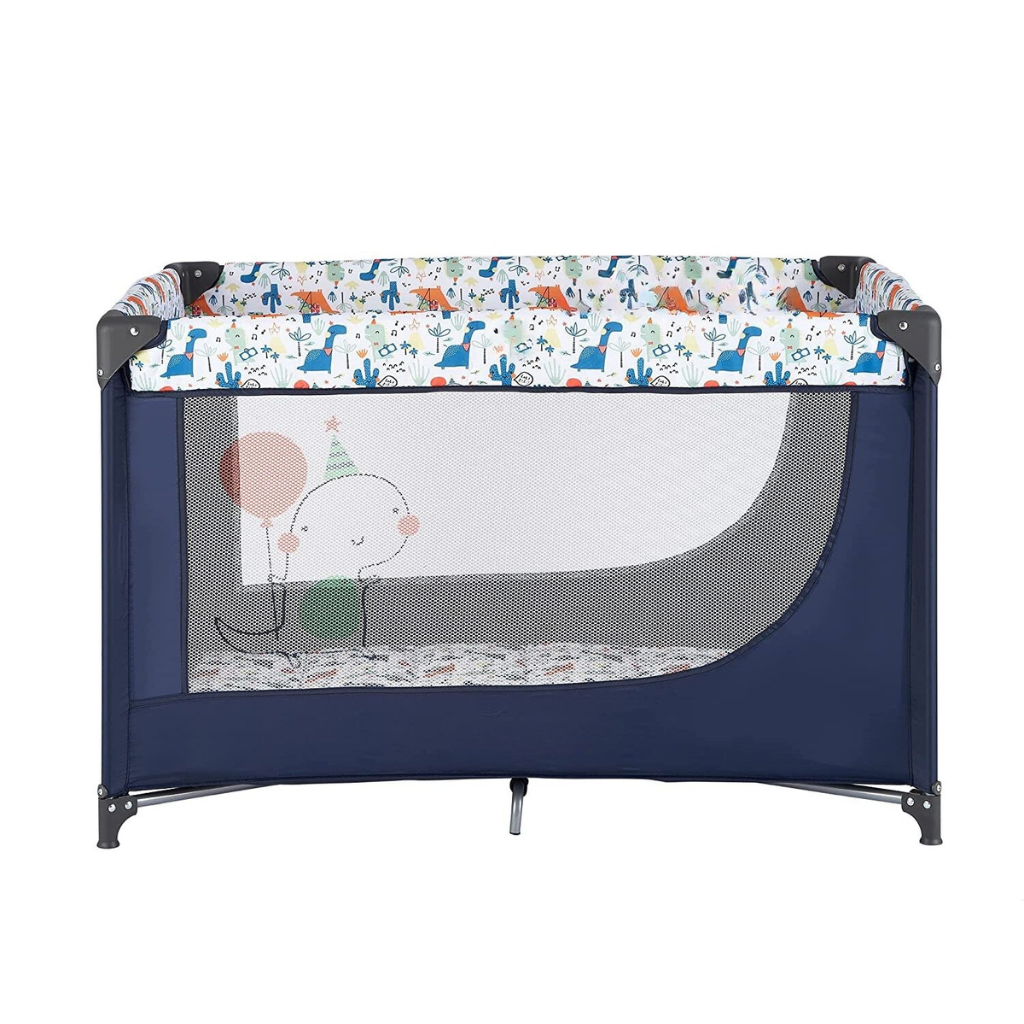 Babies Portable Playpen Crib With Foldable Mattress
