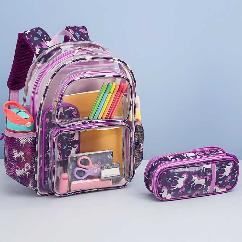 Kids Backpack And Pencil Case Set
