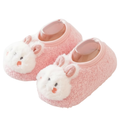 Kids Non Slip Rabbit Design Winter Shoes