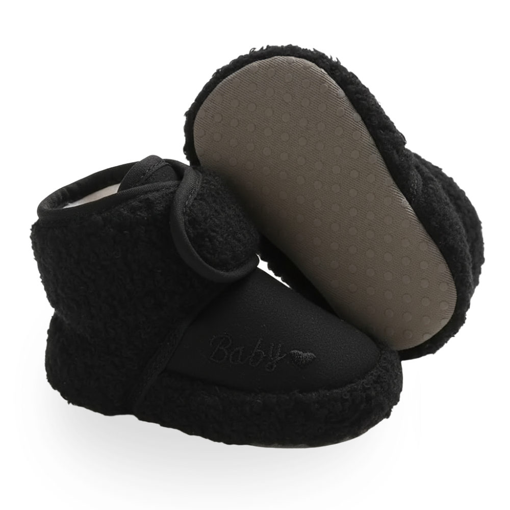 Toddler Boys Cozy Soft Plush Lined Ankle Boots