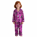 Character Mickey Mouse Print Button Pajama Set