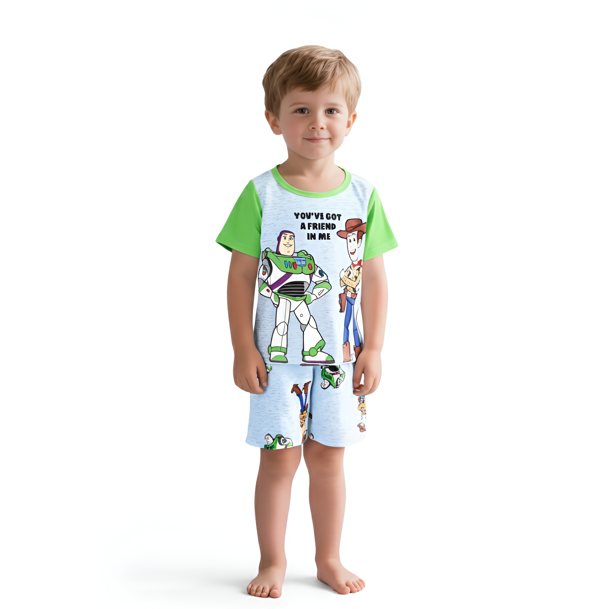 Woody and Buzz Lightyear You Got a Friend in Me Pajama Set