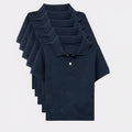 Baby And Toddler Pack Of 5 Soft Pique Polo TShirt