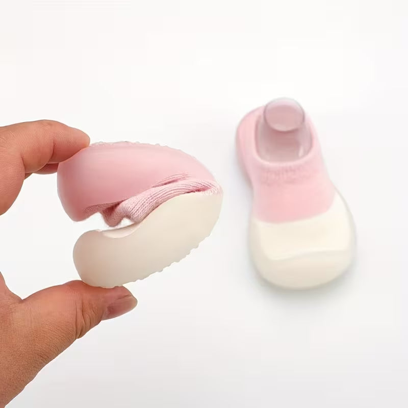 Toddlers Lightweight Knitted Slip On Casual Walking Shoes