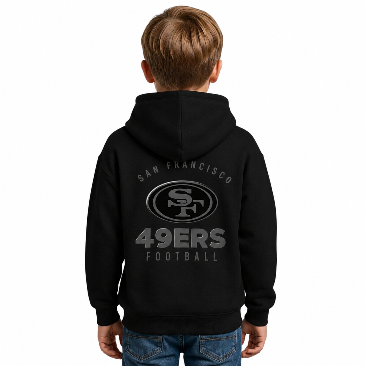 Classic San Francisco 49ers Kids Themed Hoodie