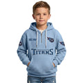 Titans EST 1959 Quarter Zip Waffle Kids Hoodie