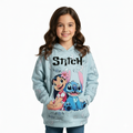 Girls 3D Cartoon Printed Hoodie