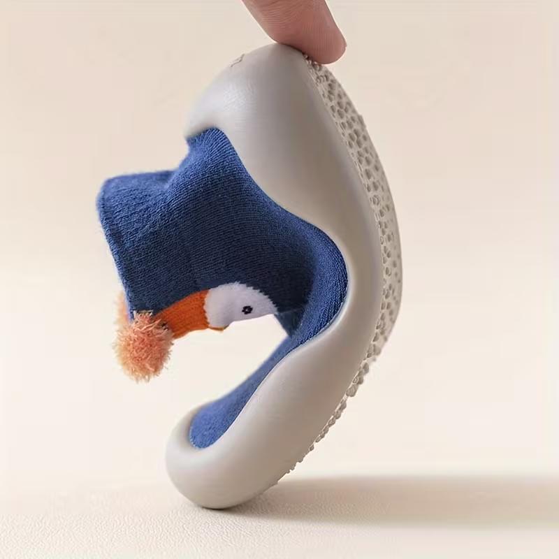 Cartoon Animal Designed Non Slip Baby Shoes