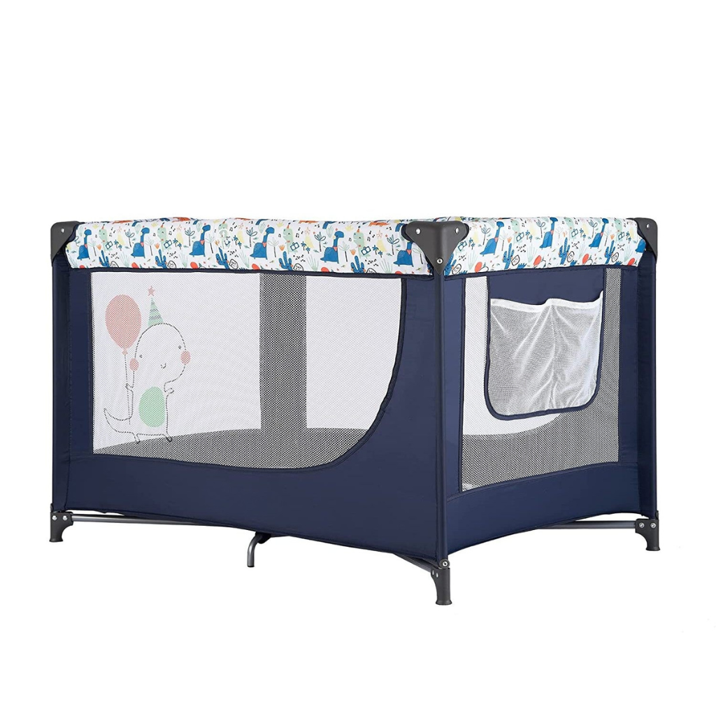 Babies Portable Playpen Crib With Foldable Mattress