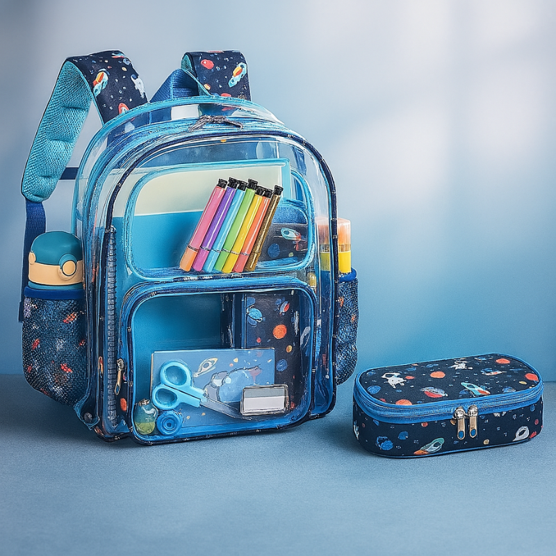 Kids Backpack And Pencil Case Set