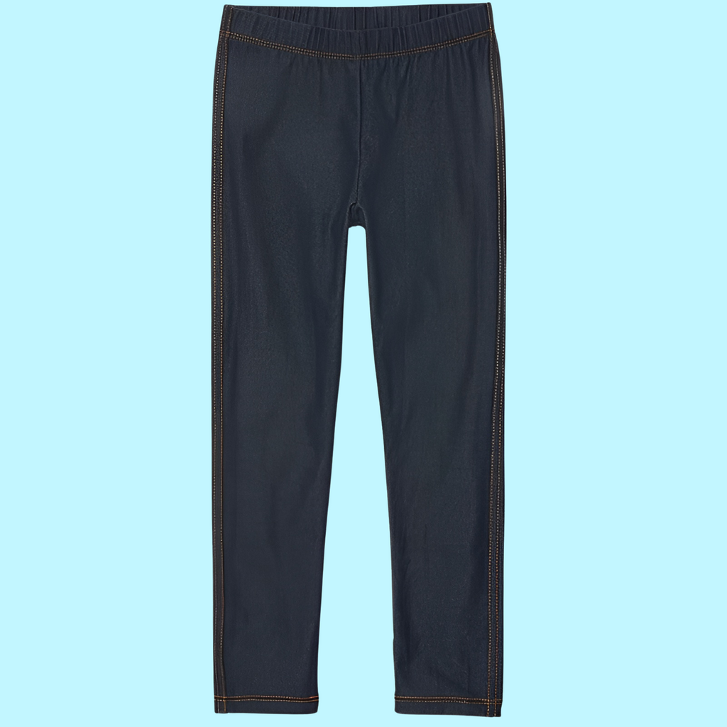 Girls Stretch Uniform Leggings