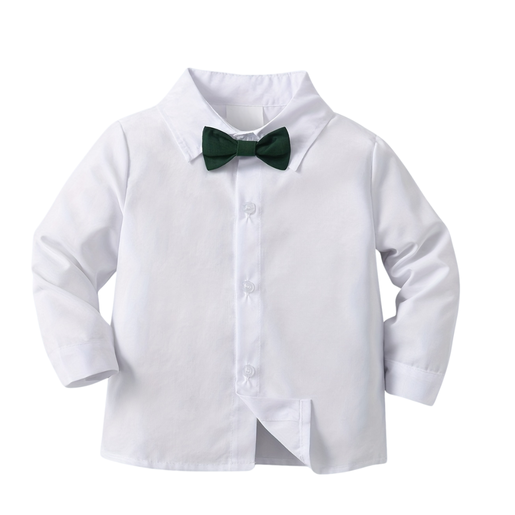 Boys Formal Shirt With Vest And Pants Set