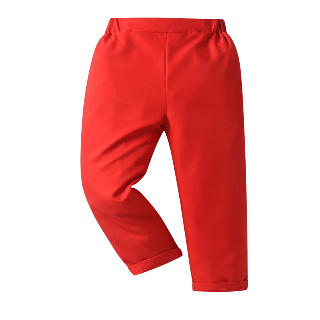 Boys Blazer Set With Bow Tie And Pant