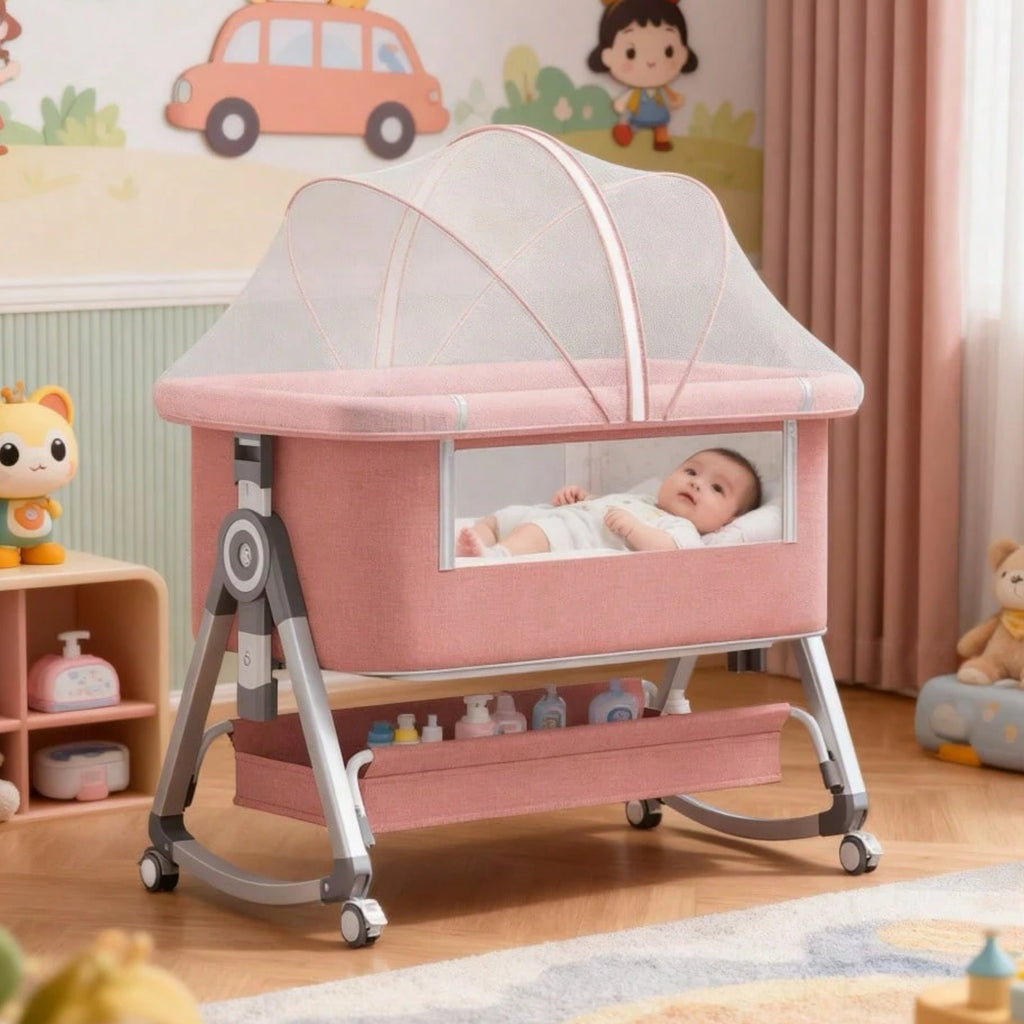 Manual Structured Thermal 3 In 1 Baby Bassinet