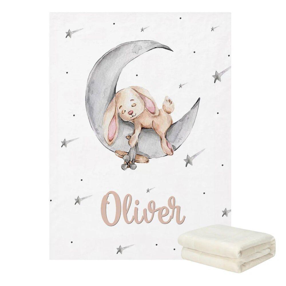 Custom Bunny Crib Bedding