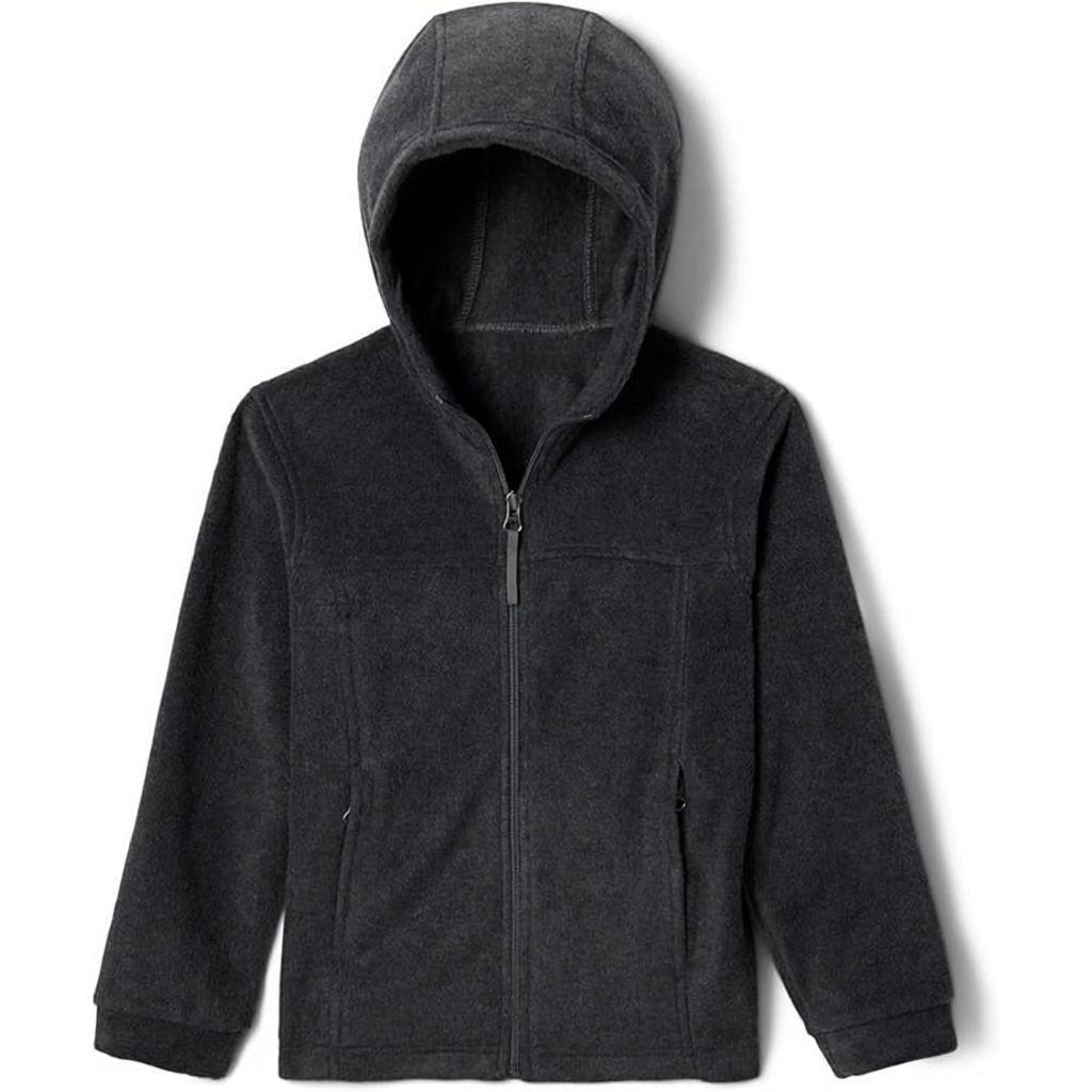 Kids Warm Fleece Hooded Jacket