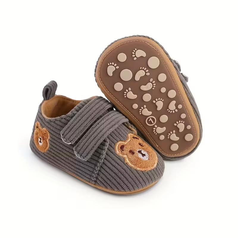 Soft Sole Bear Design Toddler Shoes