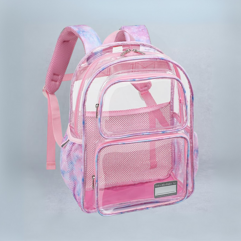 Kids 1 Pack Clear Backpack