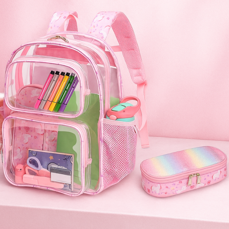 Kids Backpack And Pencil Case Set