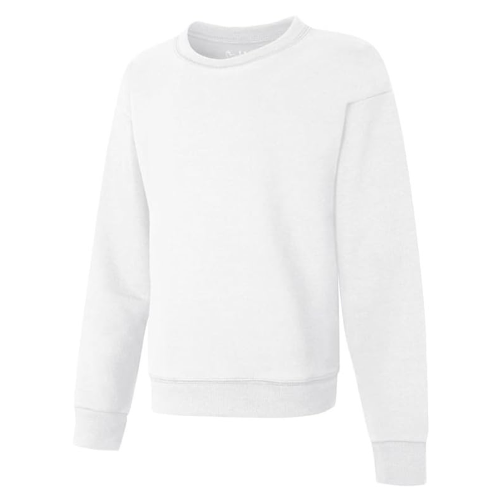 Girls Soft Midweight Fleece Pullover Sweatshirt
