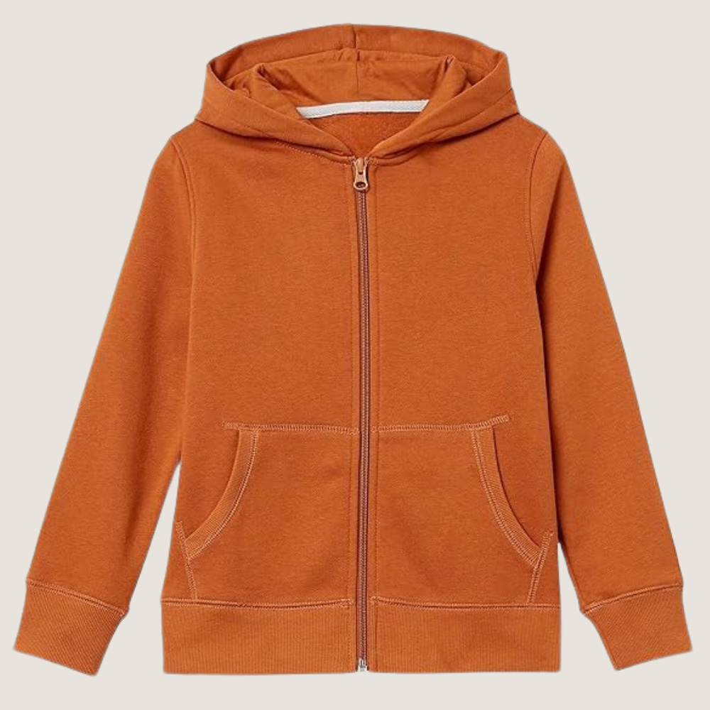 Boys Zip Up Sweatshirt Hoodie