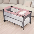 5 In 1 Baby Playpen Pack With Diaper Changer And Music Toy