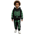 Boys Halloween Themed Hooded Sweatshirt And Pants Set