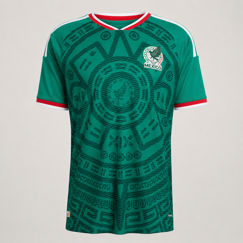 Mexico FIFA 2026 Home And Away Authentic Kids Jersey