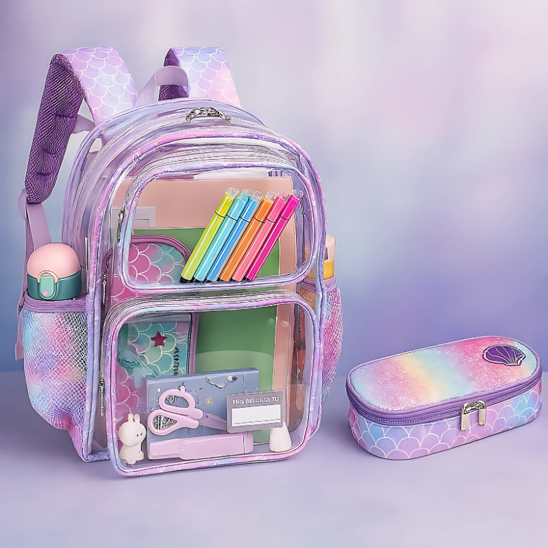 Kids Backpack And Pencil Case Set