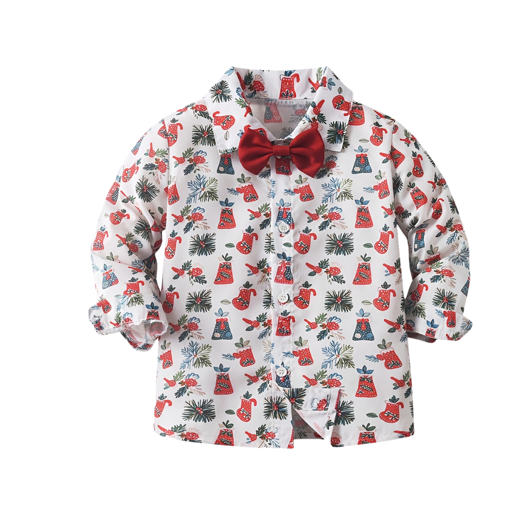 Baby Boys 3 Piece Of Classic Shirt Vest And Pants Formal Outfit Set