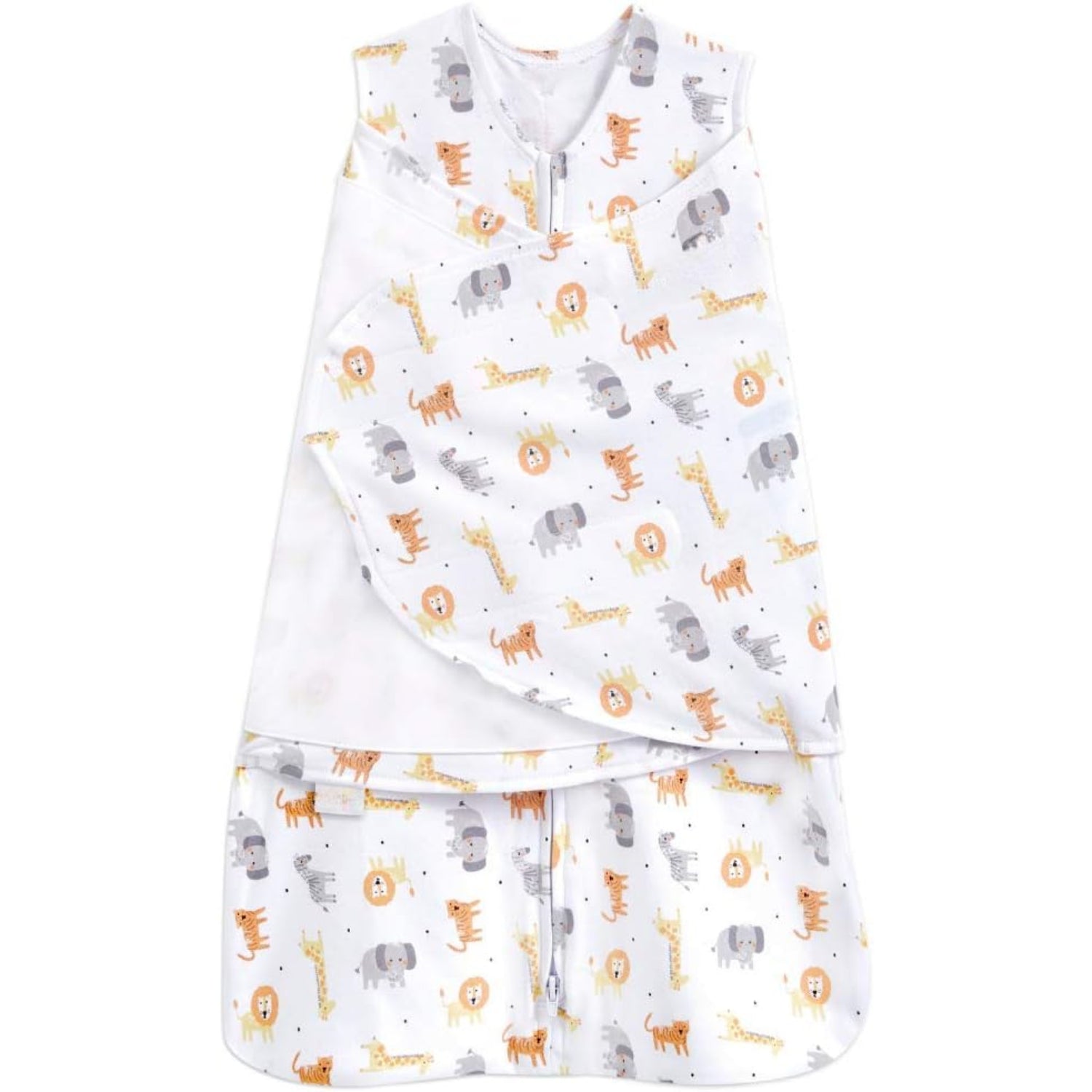 Adjustable Sleeveless Baby Sleep Sack With 3 Way Zipper
