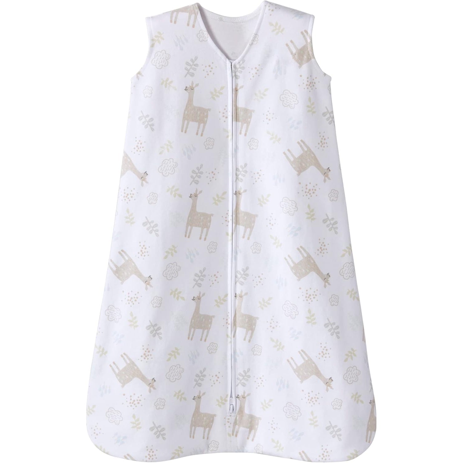 Adjustable Sleeveless Baby Sleep Sack With 3 Way Zipper