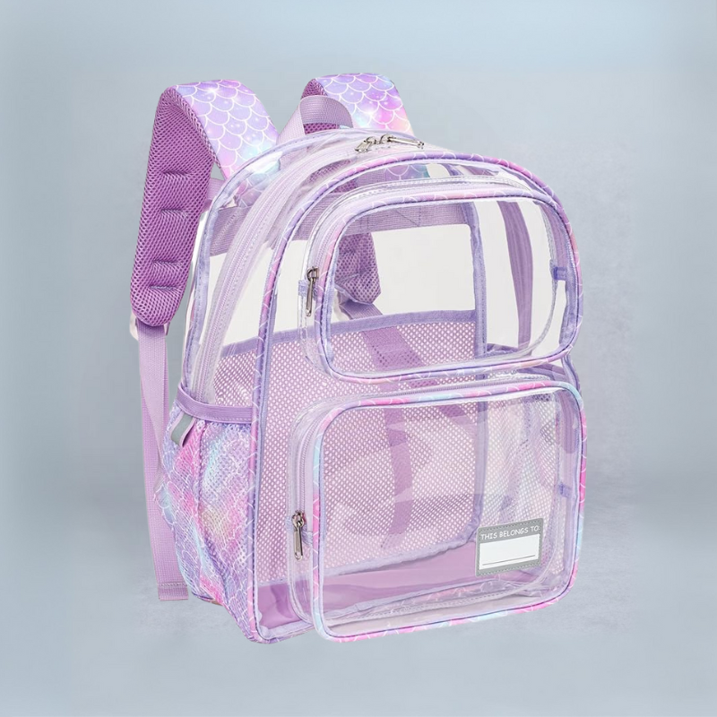 Kids 1 Pack Clear Backpack