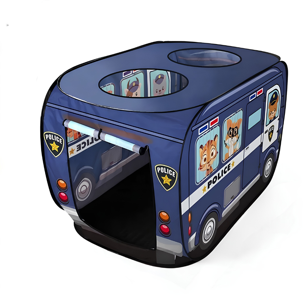 Children Portable And Foldable Truck Design Playhouse Toy Tent