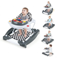 6 In 1 Adjustable Toddler Walker And Activity Center With Music Tray