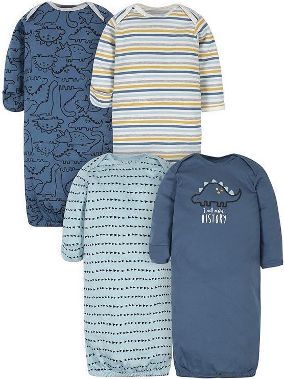 Cotton Baby Sleeper Gowns