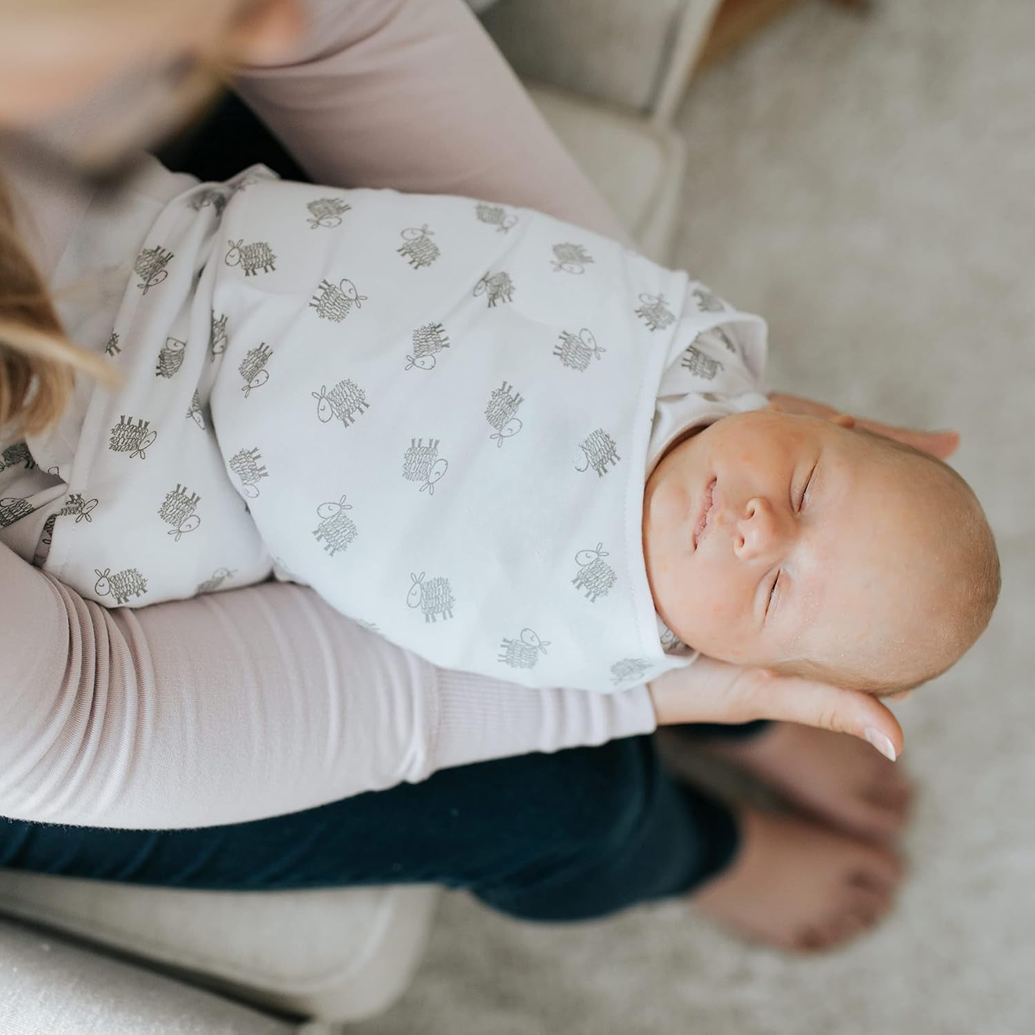 Adjustable Sleeveless Baby Sleep Sack With 3 Way Zipper