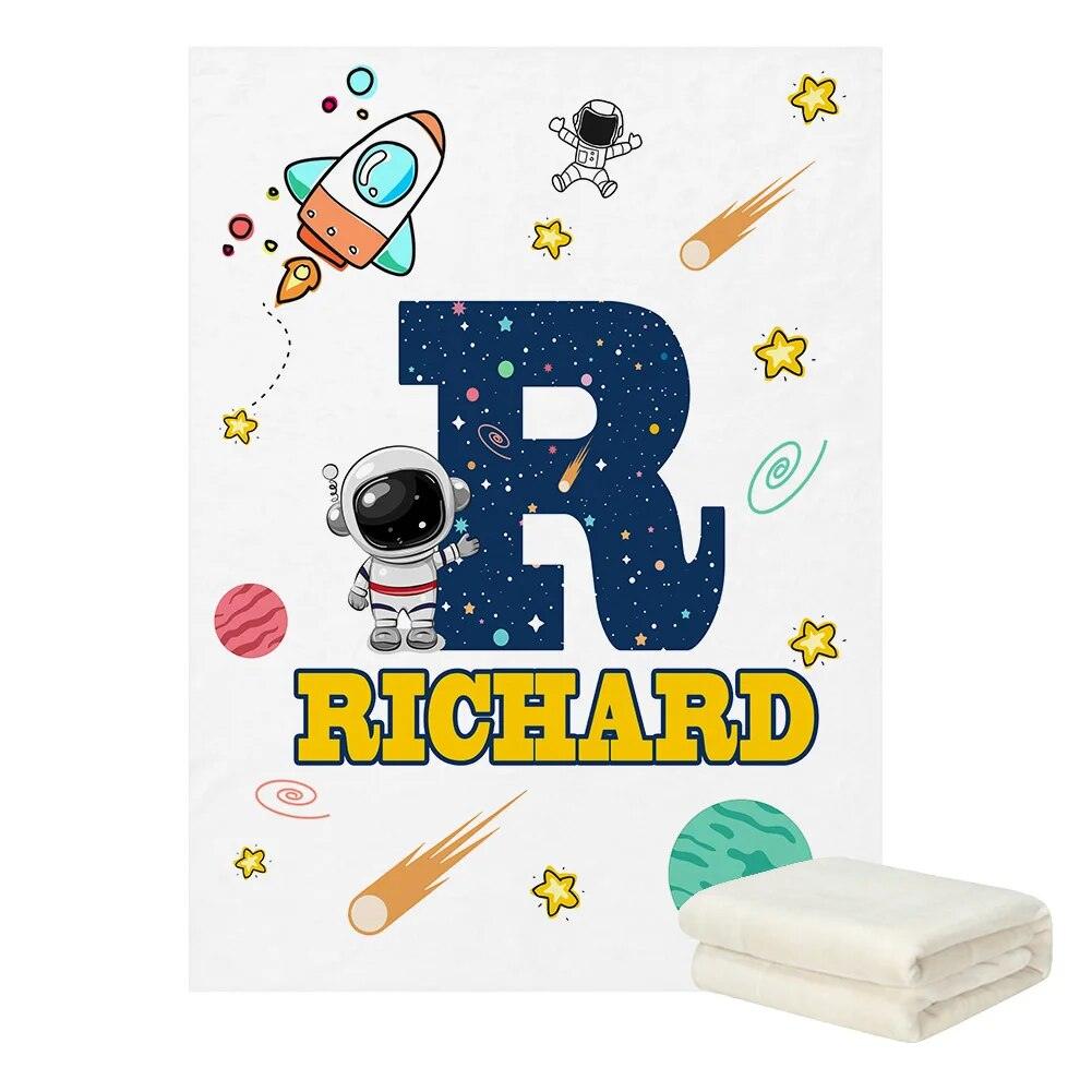 Personalized Galaxy Bedding Set
