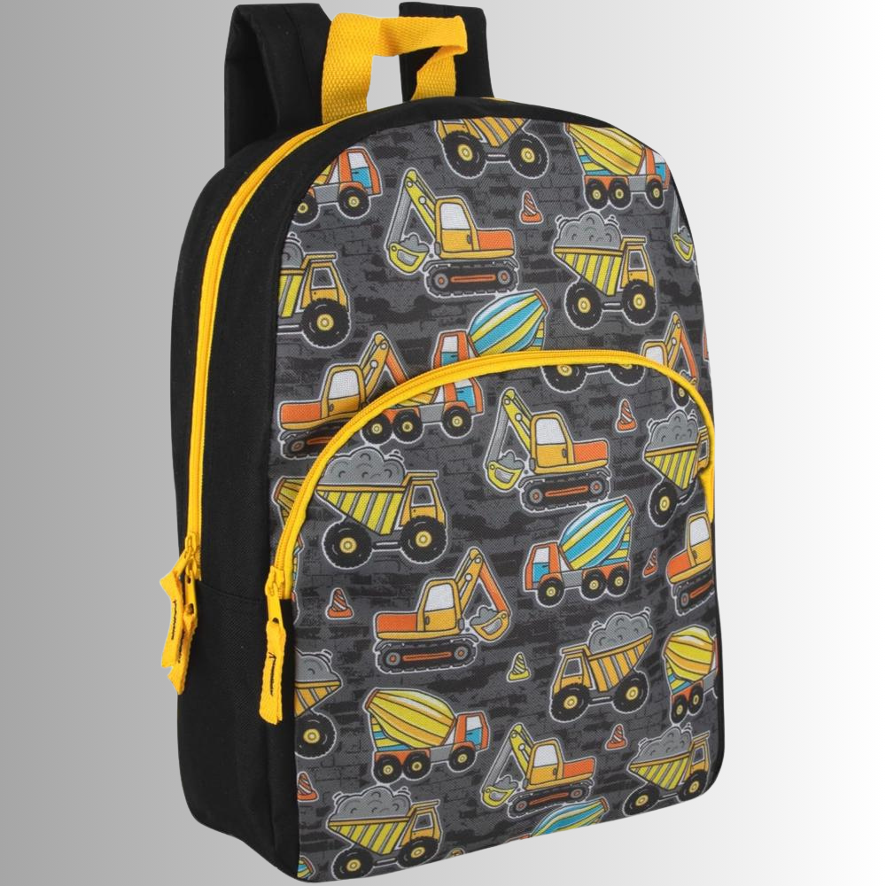 Preschool Kindergarten 15 Inch Kids Backpacks For Boys And Girls With Adjustable Padded Straps