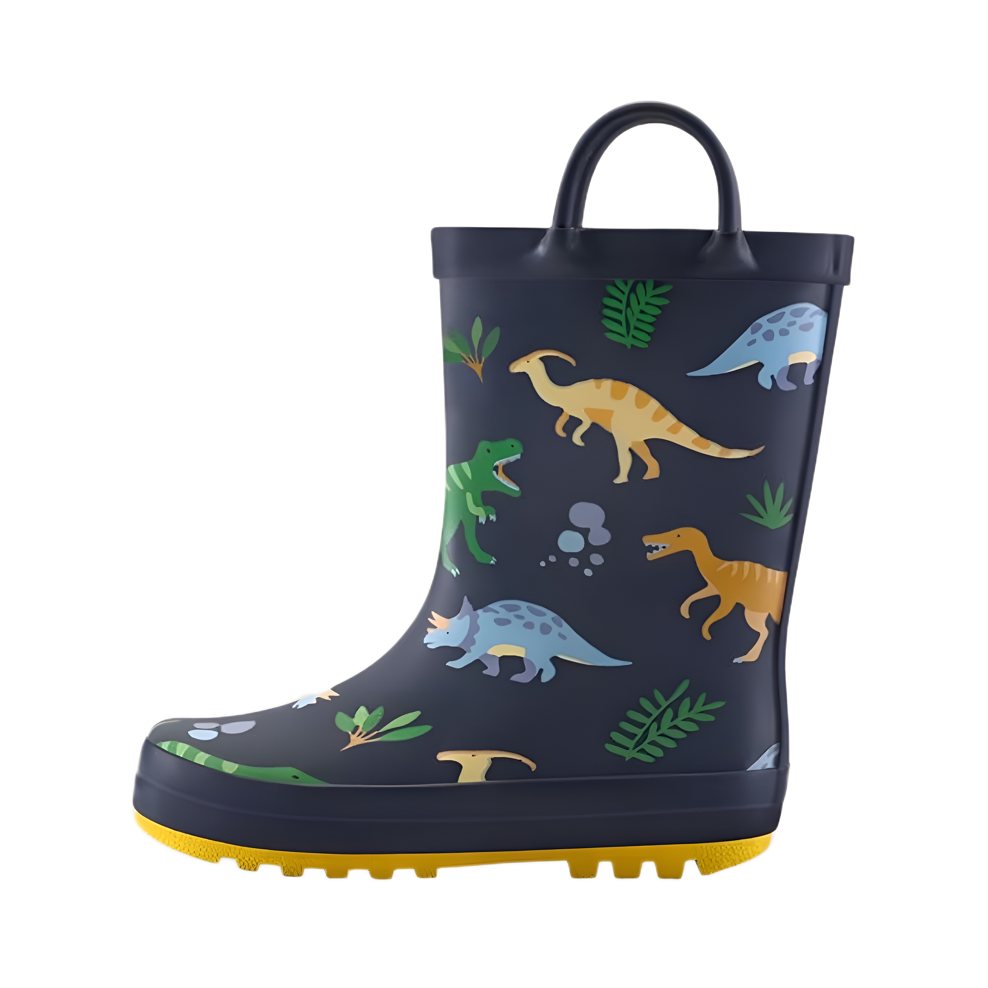 Girls Boys And Toddlers Waterproof Rubber Kids Rain Boots
