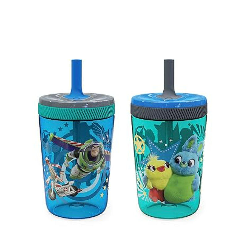 Kids Reusable Cartoon Plastic Cups