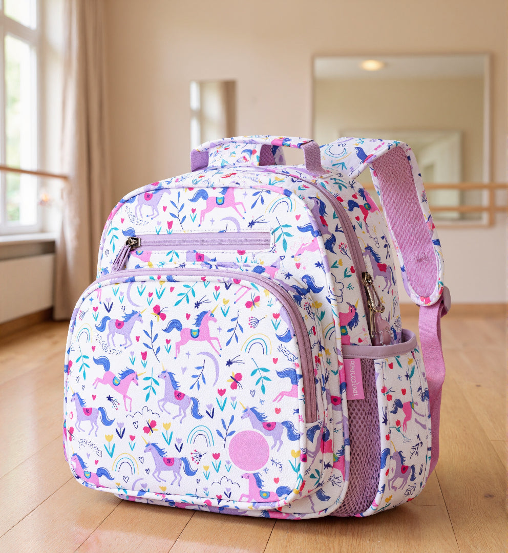 Girls Classic Printed Backpack