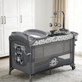 Babies 4 In 1 Bassinet Pack With Changing Table Toy Bar And Storage