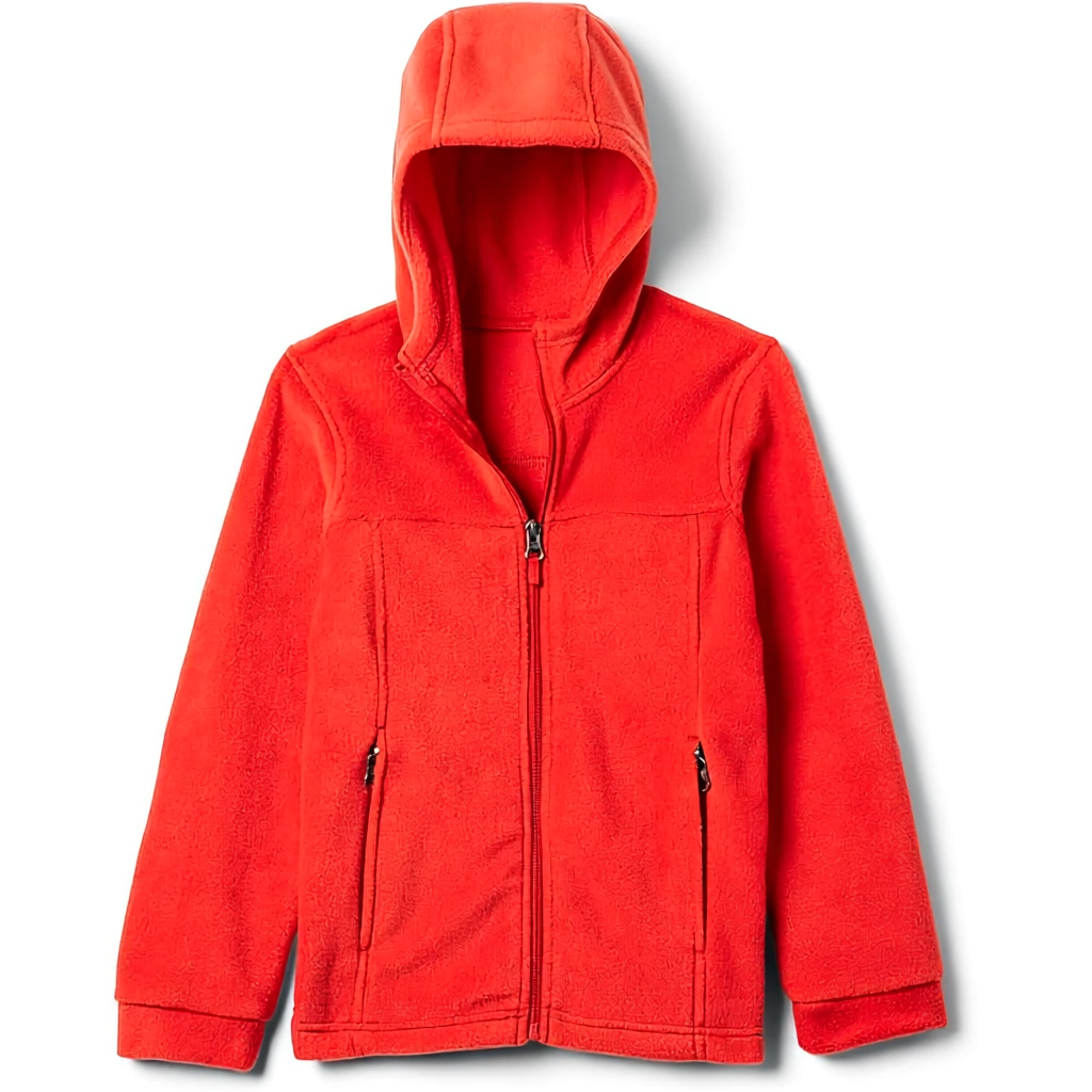 Kids Warm Fleece Hooded Jacket